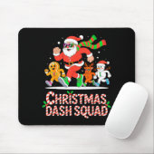 Christmas Dash Squad Running Runner Marathon Team  Muismat (Met muis)