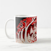 Christmas Decorated themed mug Koffiemok (Links)