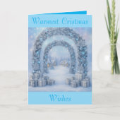 Christmas Decorative Card Feestdagen Kaart (Voorkant)