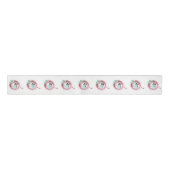 Christmas Decorative Ribbon, Snowman  Grosgrain Lint (Voorkant)