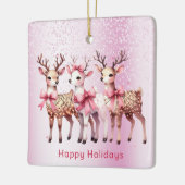 Christmas Deer Holiday Ornament (Links)