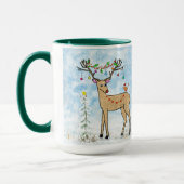 Christmas Deer Mug (Gauche)