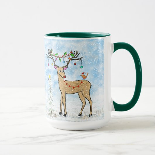 Christmas Deer Mug (Droite)