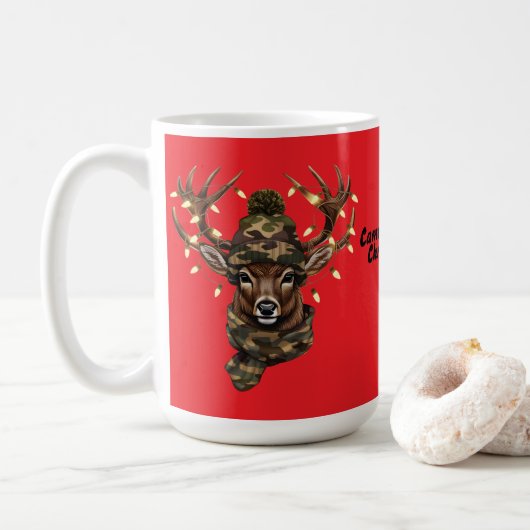 Christmas deer Mug (Avec donut)