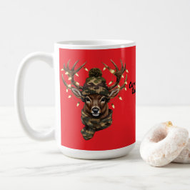 Christmas deer Mug Koffiemok