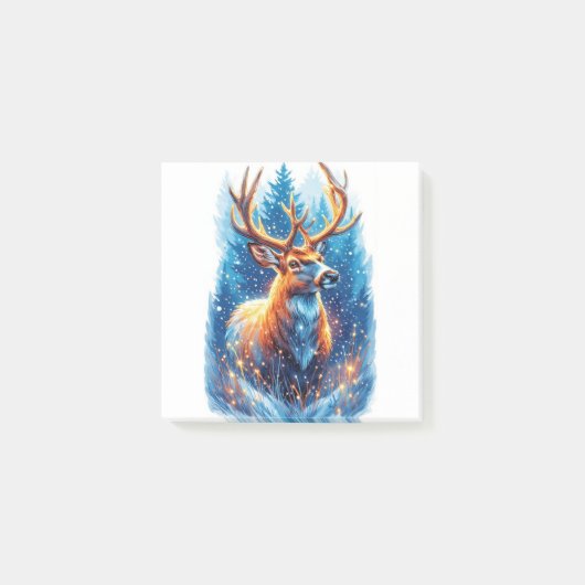 Christmas Deer  Post-it® Notes (Voorkant)