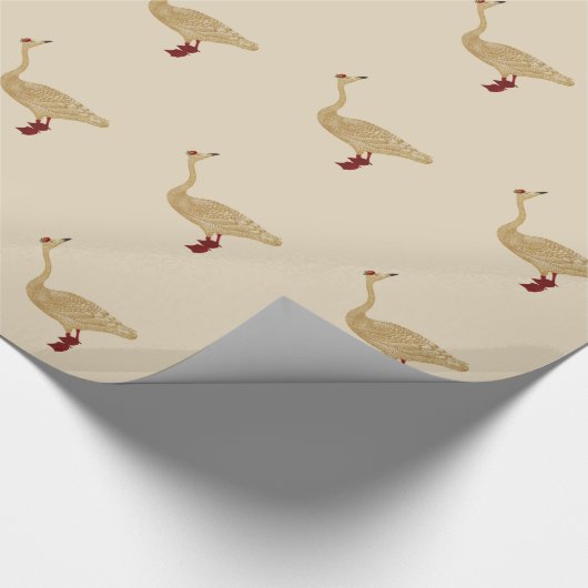 CHRISTMAS DELIVERY GOOSE CADEAUPAPIER (Hoek)