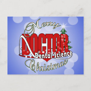CHRISTMAS Dental Science Feestdagenkaart