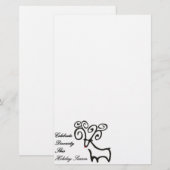 CHRISTMAS-DESIGN BRIEFPAPIER (Voorkant / Achterkant)
