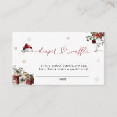 Christmas Diaper Raffle Informatiekaartje (Voorkant)