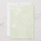 Christmas dinner invitation card kaart (Achterkant)