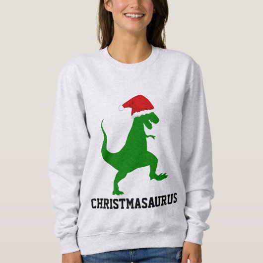 CHRISTMAS DINOSAUR T-Shirts (Voorkant)