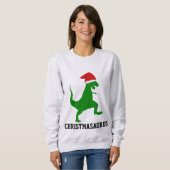 CHRISTMAS DINOSAUR T-Shirts (Voorkant volledig)