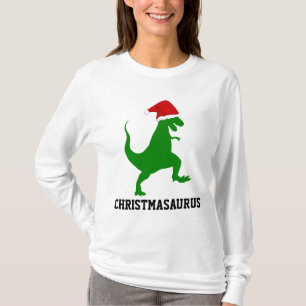 CHRISTMAS DINOSAUR T-Shirts