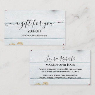 Christmas Discount Card – Festive Holiday Savings Kortingskaartje