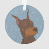 Christmas Doberman Pinscher (dos)