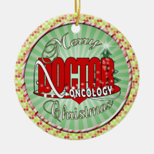 CHRISTMAS DOCTOR ONCOLOGY KERAMISCH ORNAMENT