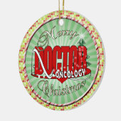 CHRISTMAS DOCTOR ONCOLOGY KERAMISCH ORNAMENT (Links)