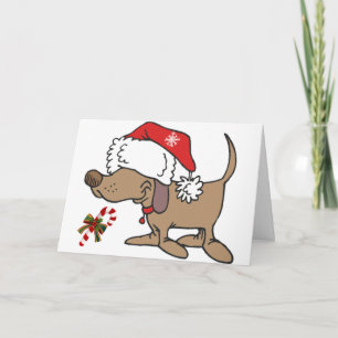 CHRISTMAS DOG BETT ALLE TREATS OP CHRISTMAS WISH FEESTDAGEN KAART