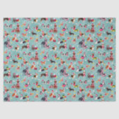 CHRISTMAS DOG CUTENESS TISSUEPAPIER (Voorkant)