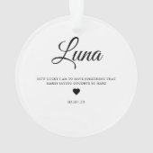 Christmas Dog Photo  Ornament (achterkant)