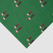 christmas dog tissuepapier (Detail)