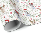 Christmas Doggos Wrapping Paper Cadeaupapier (Rol Hoek)