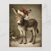 Christmas Donkey  Briefkaart (Voorkant)