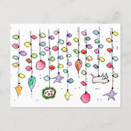 Christmas Doodle Holiday Briefkaarten