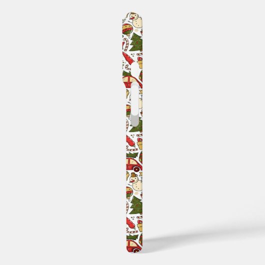 Christmas Doodle iPhone / iPad case (Achterkant / Links)