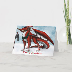 Christmas Dragon Kaart