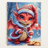 Christmas dragon, too cute to arrest,  (Devant)