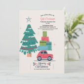 Christmas Drive By Gift Exchange Invitation (Debout devant)