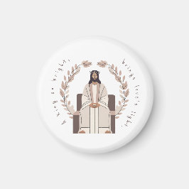 Christmas | Een koning zo helder | Jezus | Neutral Magneet