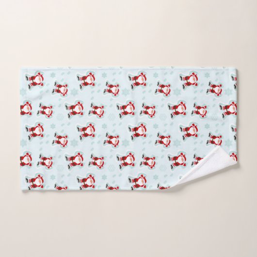 Christmas Elements Santa Claus (Serviette à main)