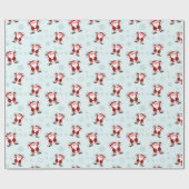 Christmas Elements Santa Claus Cadeaupapier (Vlak)