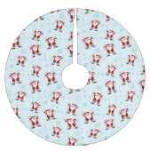 Christmas Elements Santa Claus  Kerstboom Rok (Voorkant)