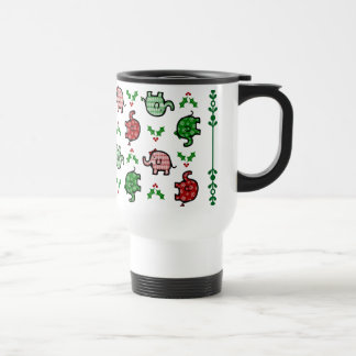 Christmas Elephant Thermal Tumbler Reisbeker