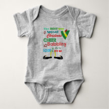 Christmas Elf Baby Bodysuit