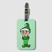 Christmas Elf Bagagelabel (Voorkant (verticaal))
