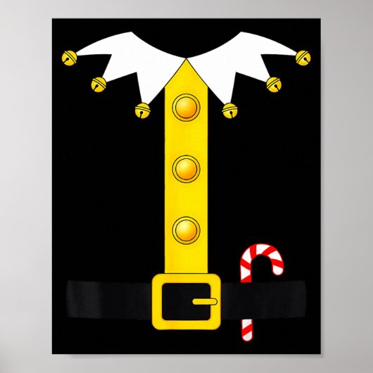 Christmas Elf Costume  Poster (Voorkant)