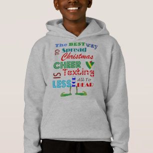 Christmas Elf Enfants Sweat - shirt à capuche Swea
