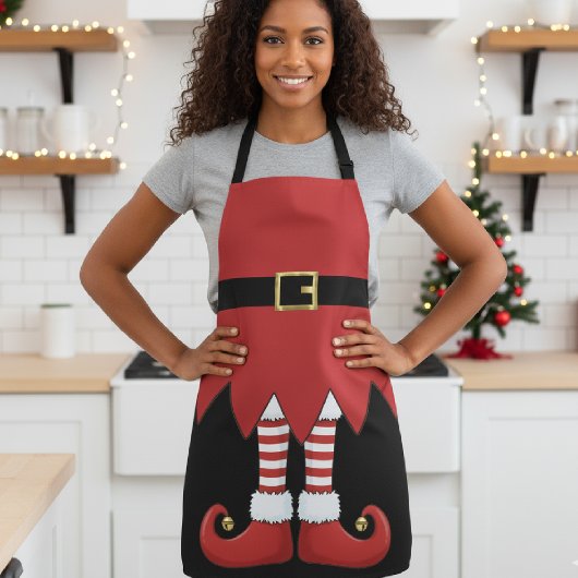 Christmas Elf Holiday Red Schort