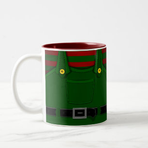Christmas Elf Mugs Festive Fêtes Coupes de café de