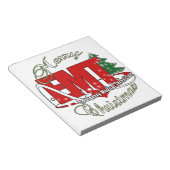 CHRISTMAS EMT Medical Noodtechnicus Notitieblok (Schuin)