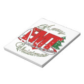 CHRISTMAS EMT Medical Noodtechnicus Notitieblok (Gedraaid)