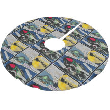 'Christmas Encounters' schilderij op een