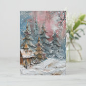 Christmas Ephemera Wenskaart (Staand voorkant)