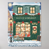 Christmas Eve at Santa’s Workshop Posters (Devant)