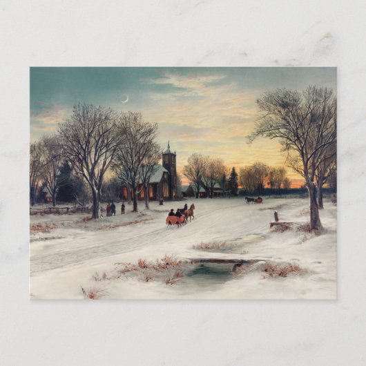 Christmas Eve Briefkaart (Voorkant)